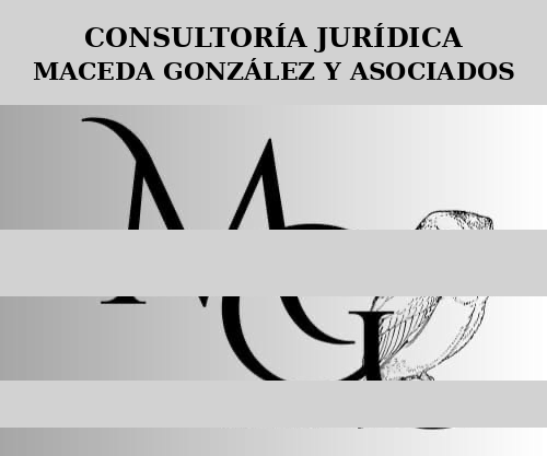 Logotipo Consultoría Jurídica Maceda González y Asociados